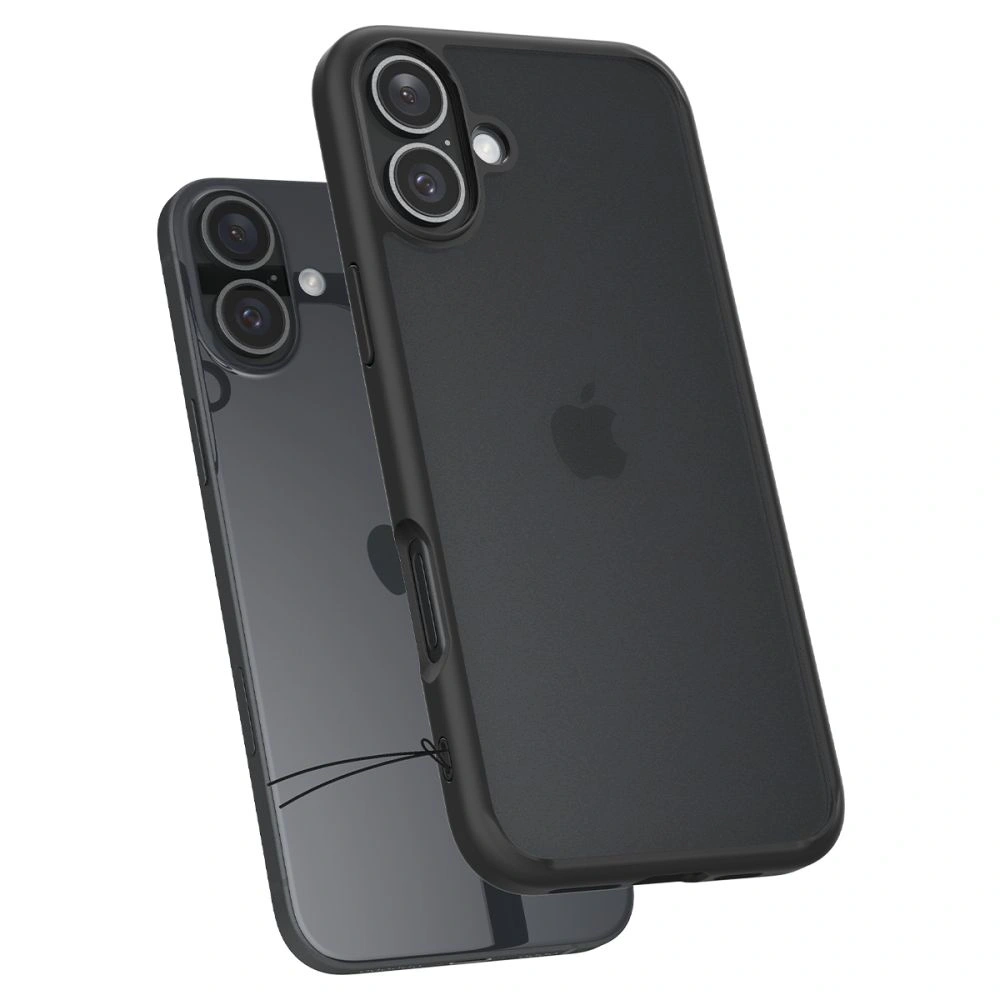 Etui Spigen Ultra Hybrid Apple iPhone 16 Frost Black - iPhone 16 - Spigen