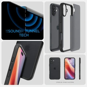 Kup Spigen Ultra Hybrid Apple iPhone 16 Frost Schwarz - SPN16439 - {ean13} - Sklep Home Screen