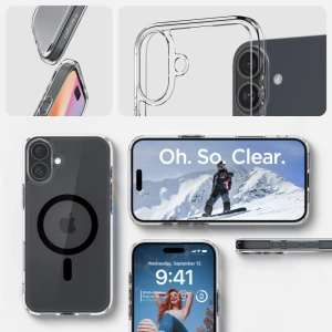 Kup Etui Spigen Ultra Hybrid Mag Magsafe Apple iPhone 16 Black - SPN16441 - {ean13} - Sklep Home Screen