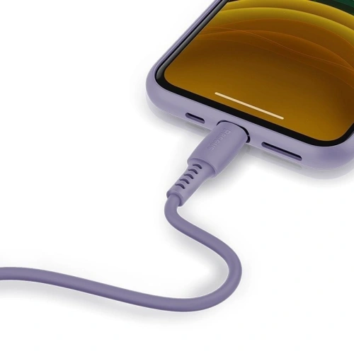 Kup Kabel USB-C do Lightning Baseus Colourful, PD, 18W, 1.2m (fioletowy) - BSU1008PRP - {ean13} - Sklep Home Screen