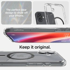 Kup Etui Spigen Ultra Hybrid Mag Magsafe Apple iPhone 16 Carbon Fiber - SPN16442 - {ean13} - Sklep Home Screen
