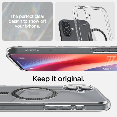 Kup Spigen Ultra Hybrid Mag Magsafe Apple iPhone 16 Szénszálas - SPN16442 - {ean13} - Sklep Home Screen