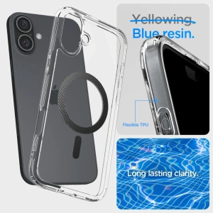 Kup Etui Spigen Ultra Hybrid Mag Magsafe Apple iPhone 16 Carbon Fiber - SPN16442 - {ean13} - Sklep Home Screen