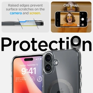 Kup Etui Spigen Ultra Hybrid Mag Magsafe Apple iPhone 16 Carbon Fiber - SPN16442 - {ean13} - Sklep Home Screen