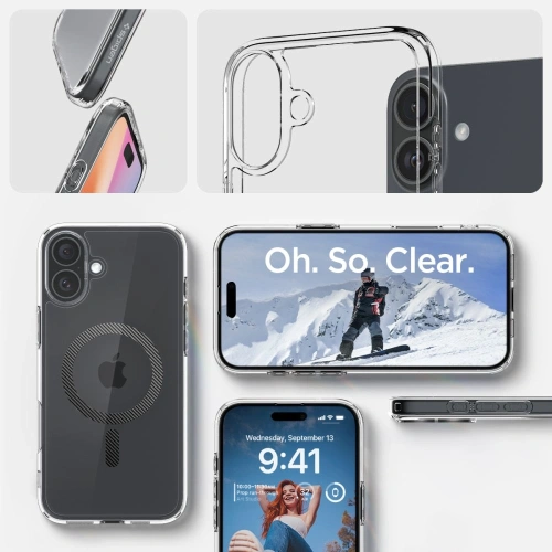 Kup Spigen Ultra Hybrid Mag Magsafe Apple iPhone 16 Szénszálas - SPN16442 - {ean13} - Sklep Home Screen