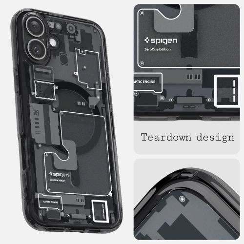 Kup Spigen Ultra Hybrid Mag Magsafe Apple iPhone 16 Zero One - SPN16443 - {ean13} - Sklep Home Screen