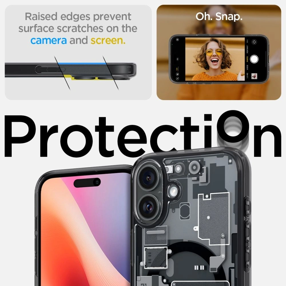 Etui Spigen Ultra Hybrid Mag Magsafe Apple iPhone 16 Zero One - iPhone 16 - Spigen