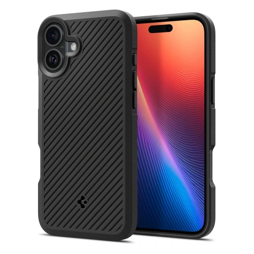 Kup Spigen Core Armor Apple iPhone 16 Matt Schwarz - SPN16444 - {ean13} - Sklep Home Screen