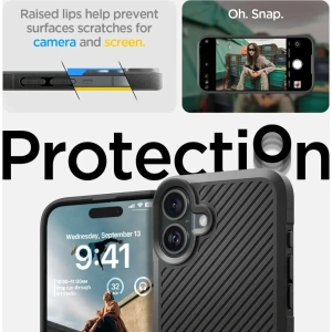 Buy Spigen Core Armor Apple iPhone 16 Matte Black - SPN16444 - {ean13} - Home Screen Store Europe