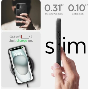 Buy Spigen Core Armor Apple iPhone 16 Matte Black - SPN16444 - {ean13} - Home Screen Store Europe