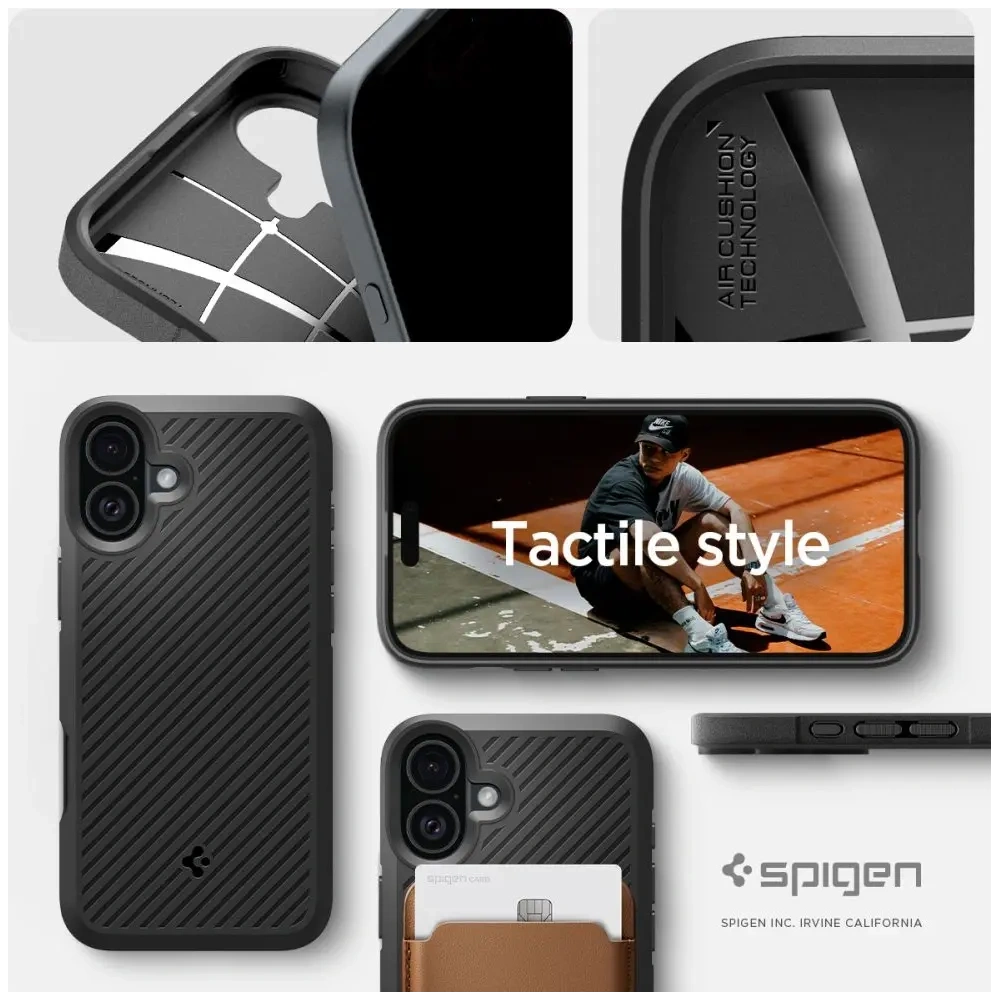 Etui Spigen Core Armor Apple iPhone 16 Matte Black - iPhone 16 - Spigen