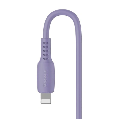Kup Cablu USB-C la Lightning Baseus Colourful, PD, 18W, 1.2m (violet) - BSU1008PRP - {ean13} - Sklep Home Screen