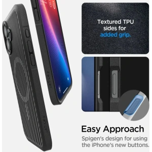 Kup Etui Spigen Core Armor Mag Magsafe Apple iPhone 16 Matte Black - SPN16445 - {ean13} - Sklep Home Screen