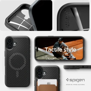 Kup Etui Spigen Core Armor Mag Magsafe Apple iPhone 16 Matte Black - SPN16445 - {ean13} - Sklep Home Screen