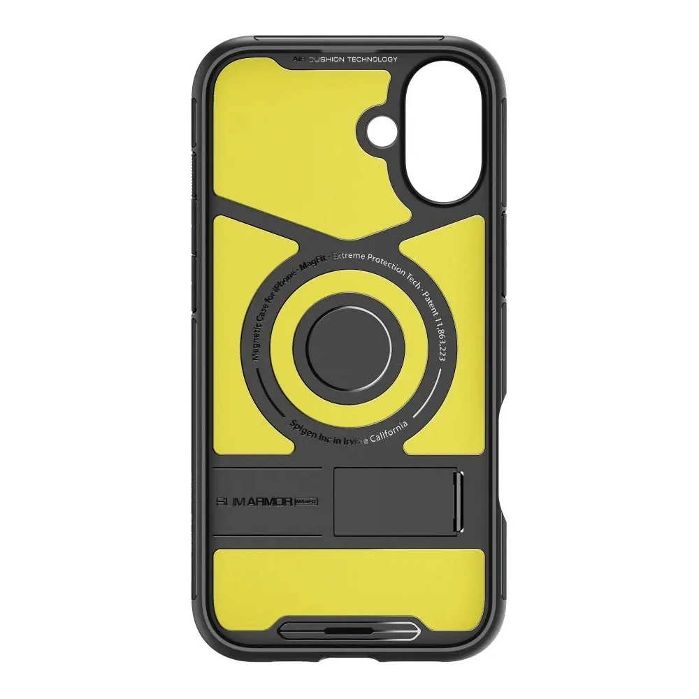 Etui Spigen Slim Armor Mag Magsafe Apple iPhone 16 Black - iPhone 16 - Spigen