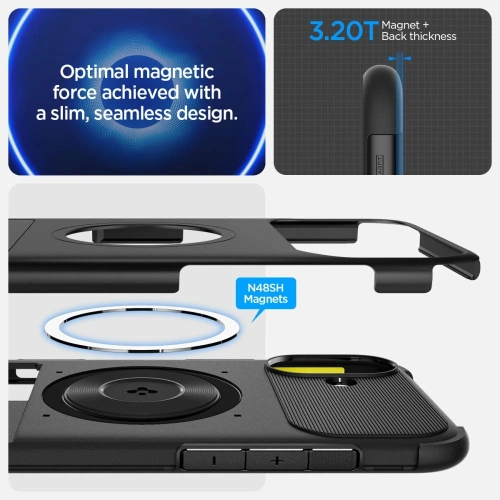 Buy Spigen Slim Armor Mag Magsafe Apple iPhone 16 Black - SPN16446 - {ean13} - Home Screen Store Europe