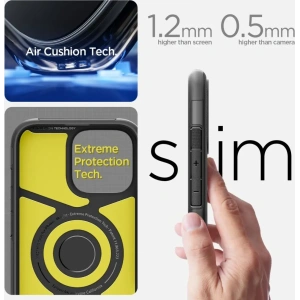 Kup Etui Spigen Slim Armor Mag Magsafe Apple iPhone 16 Black - SPN16446 - {ean13} - Sklep Home Screen