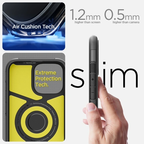 Buy Spigen Slim Armor Mag Magsafe Apple iPhone 16 Black - SPN16446 - {ean13} - Home Screen Store Europe