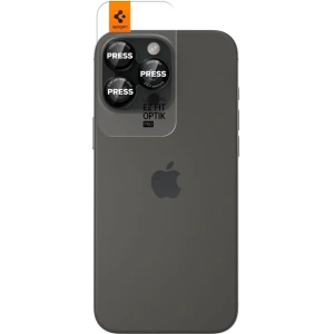 Buy Spigen Optik Pro L-Series GLAS.tR ez Fit Camera Protector Apple iPhone 14 Pro / Pro Max / 15 Pro / Pro Max / 16 Pro / 16 Pro Max Black [2 PACK] - SPN16448 - {ean13} - Home Screen Store Europe