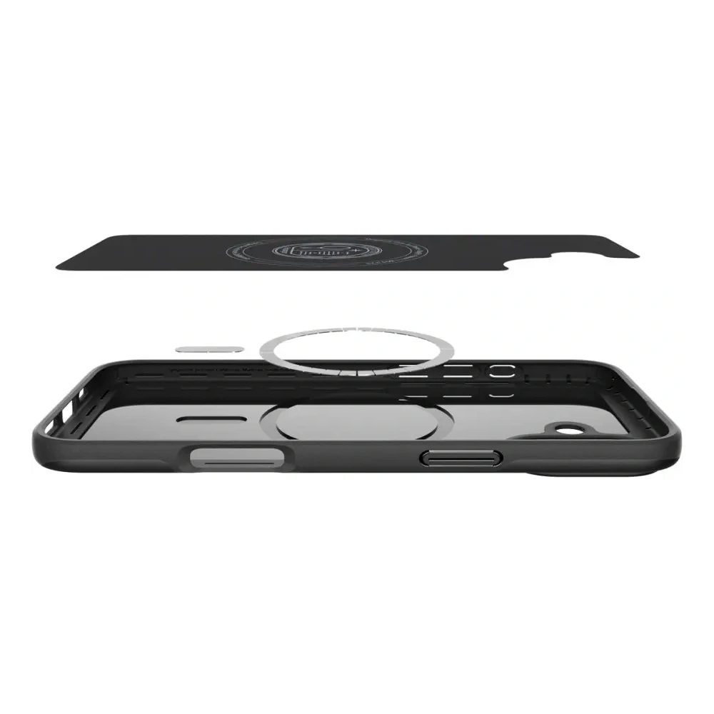 Etui Spigen Thin Fit Mag Magsafe Apple iPhone 16 Black - iPhone 16 - Spigen