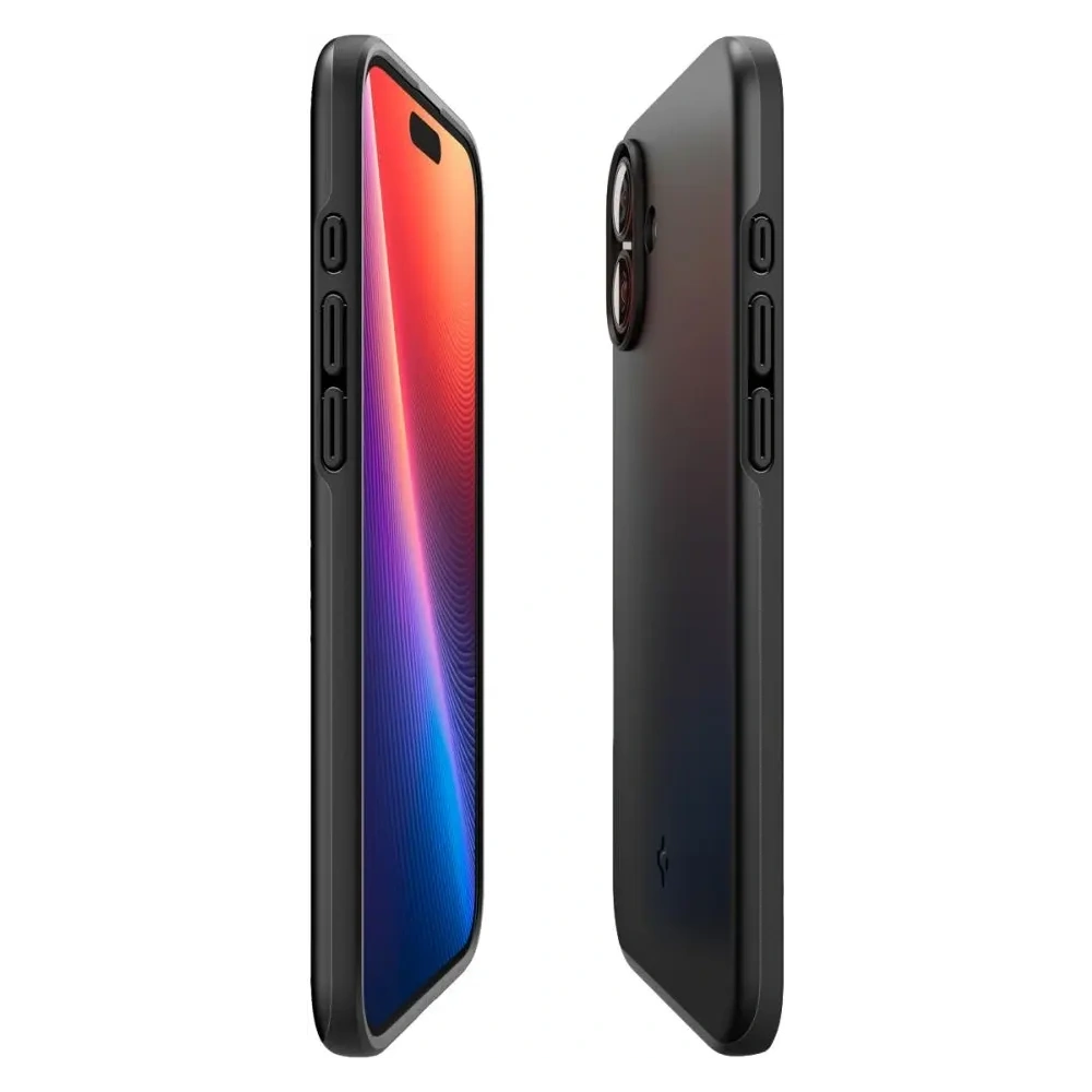 Etui Spigen Thin Fit Mag Magsafe Apple iPhone 16 Black - iPhone 16 - Spigen