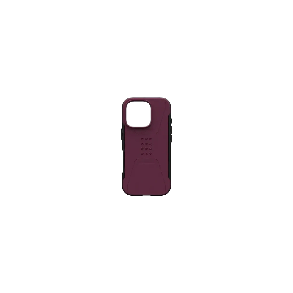 Etui UAG Urban Armor Gear Civilian MagSafe Apple iPhone 16 Pro MagSafe (bordeaux) - iPhone 16 Pro - Urban Armor Gear