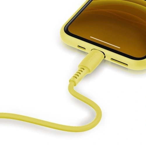 Kup USB-C to Lightning kábel Baseus színes, PD, 18W, 1.2m (sárga) - BSU1009YEL - {ean13} - Sklep Home Screen