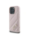 Kup Karl Lagerfeld KLHCP16XPQDSMGP Apple iPhone 16 Pro Max Hartschale gestepptes Signature pink - KLD21676 - {ean13} - Sklep Home Screen
