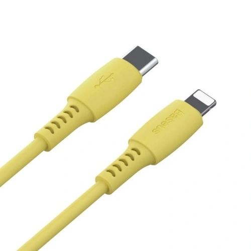 Kup USB-C to Lightning kábel Baseus színes, PD, 18W, 1.2m (sárga) - BSU1009YEL - {ean13} - Sklep Home Screen