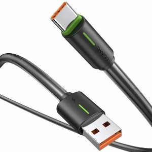 USAMS YU Series USB-A / USB-C cable 3A 1m black - USB-C - USB-A - Usams