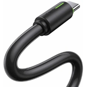 USAMS YU Series USB-A / USB-C cable 3A 1m black - USB-C - USB-A - Usams