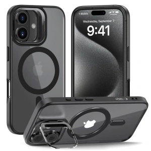 Buy Tech-Protect Magstand MagSafe Apple iPhone 16 Matte Black - THP3172 - {ean13} - Home Screen Store Europe