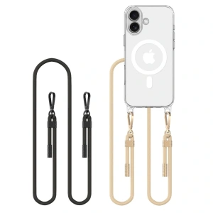 Buy Tech-Protect Flexair Chain MagSafe Apple iPhone 16 Black & Taupe - THP3173 - {ean13} - Home Screen Store Europe