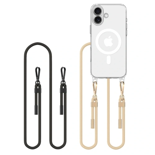 Kup Tech-Protect Flexair Chain MagSafe Apple iPhone 16 Negru & Taupe - THP3173 - {ean13} - Sklep Home Screen