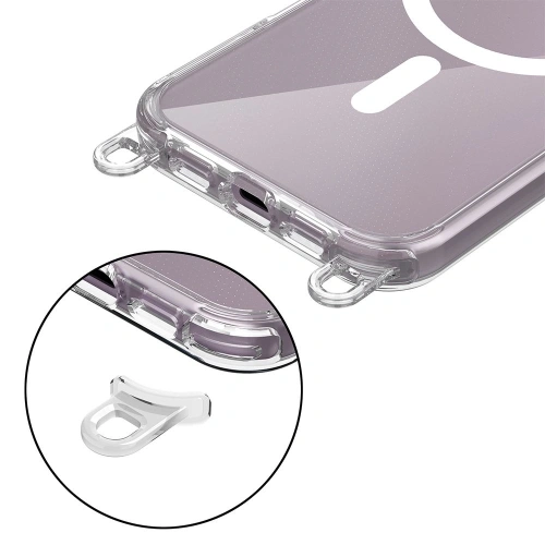 Kup Tech-Protect Flexair Chain MagSafe Apple iPhone 16 Negru & Taupe - THP3173 - {ean13} - Sklep Home Screen