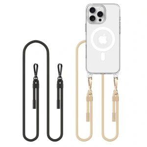 Buy Tech-Protect Flexair Chain MagSafe Apple iPhone 16 Pro Black & Taupe - THP3174 - {ean13} - Home Screen Store Europe