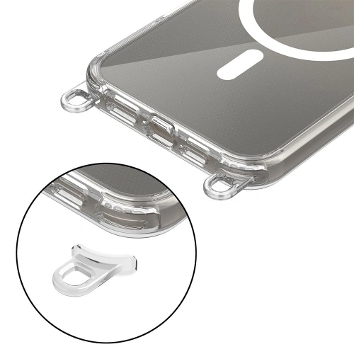 Kup Etui Tech-Protect Flexair Chain MagSafe Apple iPhone 16 Pro Black & Taupe - THP3174 - {ean13} - Sklep Home Screen