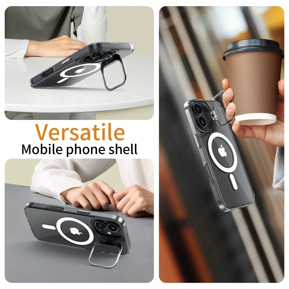 Etui Tech-Protect Magstand MagSafe Apple iPhone 16 Clear - iPhone 16 - Tech-Protect