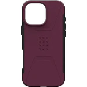 Kup Etui UAG Urban Armor Gear Civilian Apple iPhone 16 Pro Max MagSafe (bordeaux) - UAG1407 - {ean13} - Sklep Home Screen