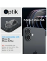 Buy Spigen Optik.tr Ez Fit Camera Protector Apple iPhone 16 / 16 Plus Crystal Clear [2 PACK] - SPN16450 - {ean13} - Home Screen Store Europe