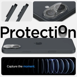 Kup Spigen Optik.tr Ez Fit Kamera Védő Apple iPhone 16 / 16 Plus Kristálytiszta [2 CSOMAG] - SPN16450 - {ean13} - Sklep Home Screen