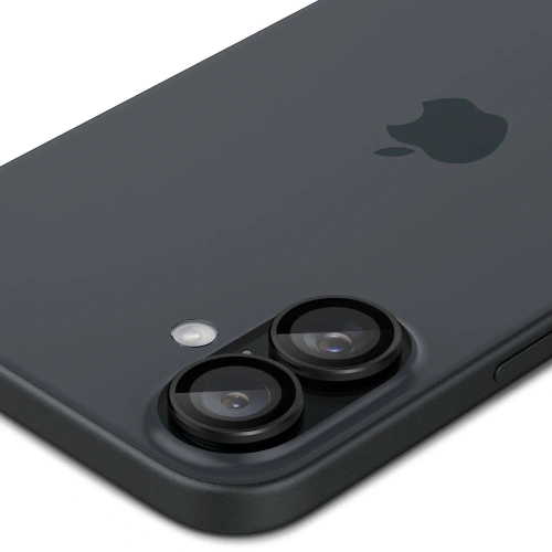 Kup Szkło hartowane na aparat Spigen GLAS.tR Ez Fit Optik Pro Camera Protector Apple iPhone 16 / 16 Plus Black [2 PACK] - SPN16451 - {ean13} - Sklep Home Screen