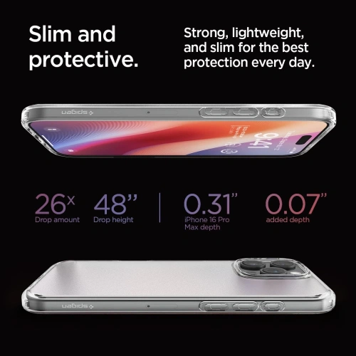 Kup Etui Spigen Ultra Hybrid Apple iPhone 16 Pro Max Frost Clear - SPN16452 - {ean13} - Sklep Home Screen