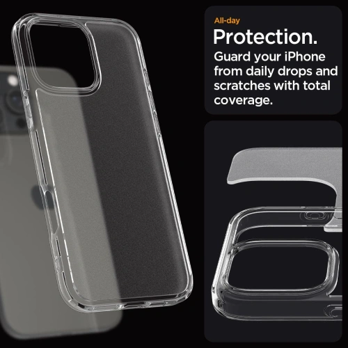 Kup Etui Spigen Ultra Hybrid Apple iPhone 16 Pro Frost Clear - SPN16453 - {ean13} - Sklep Home Screen