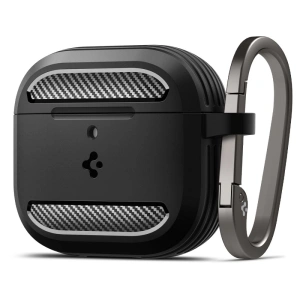 Kup Spigen Rugged Armor Apple AirPods 4 Matt Schwarz - SPN16455 - {ean13} - Sklep Home Screen