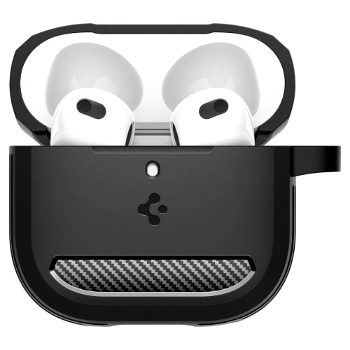 Kup Spigen Rugged Armor Apple AirPods 4 Matná Černá - SPN16455 - {ean13} - Sklep Home Screen