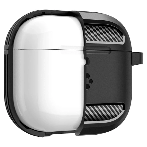 Kup Spigen Rugged Armor Apple AirPods 4 Matná Černá - SPN16455 - {ean13} - Sklep Home Screen