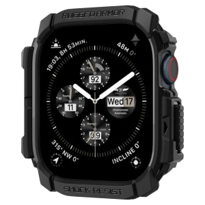Kup Etui Spigen Rugged Armor Apple Watch 10 42mm Matte Black - SPN16456 - {ean13} - Sklep Home Screen