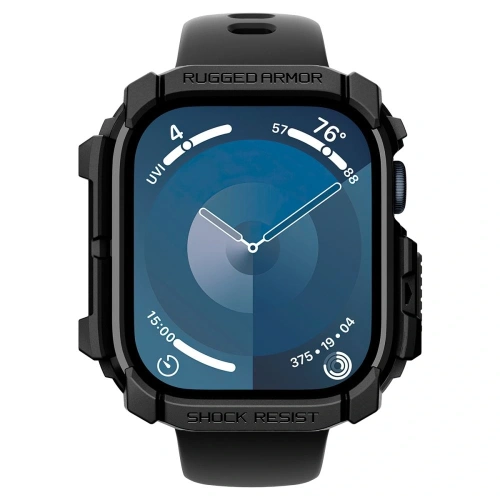 Kup Etui Spigen Rugged Armor Apple Watch 10 42mm Matte Black - SPN16456 - {ean13} - Sklep Home Screen