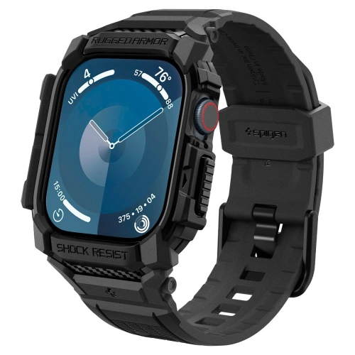 Kup Etui Spigen Rugged Armor Pro Apple Watch 10 42mm Matt Fekete - SPN16457 - {ean13} - Sklep Home Screen